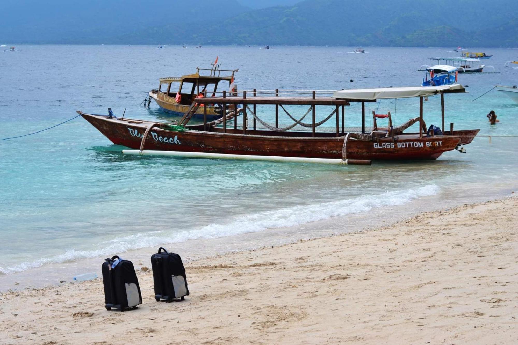 The Mally Homestay Gili Trawangan Exterior foto