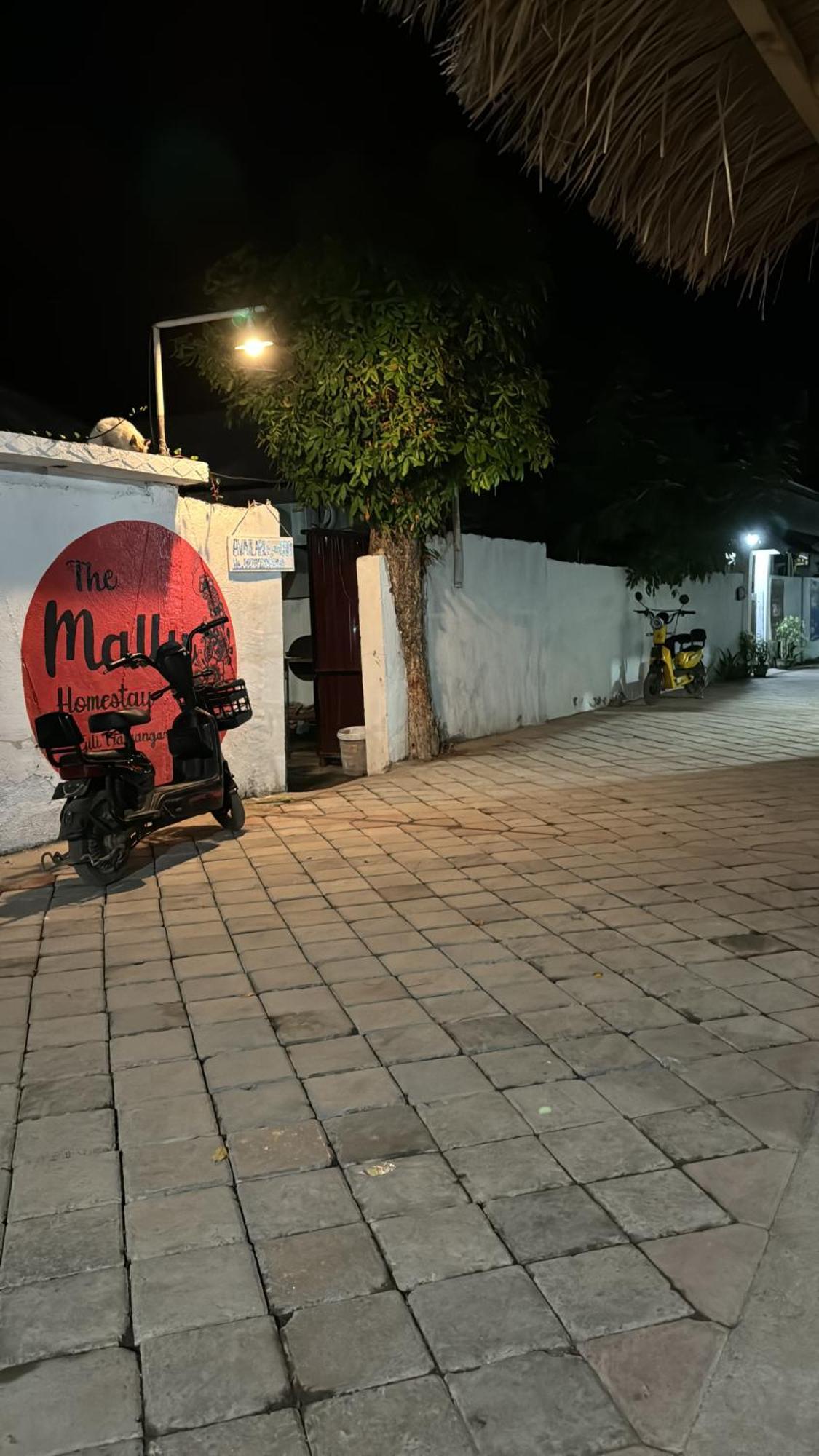 The Mally Homestay Gili Trawangan Exterior foto